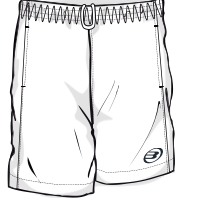 SHORT BULLPADEL BATES J 012/005