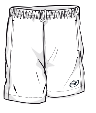 SHORT BULLPADEL BATES J 012/005